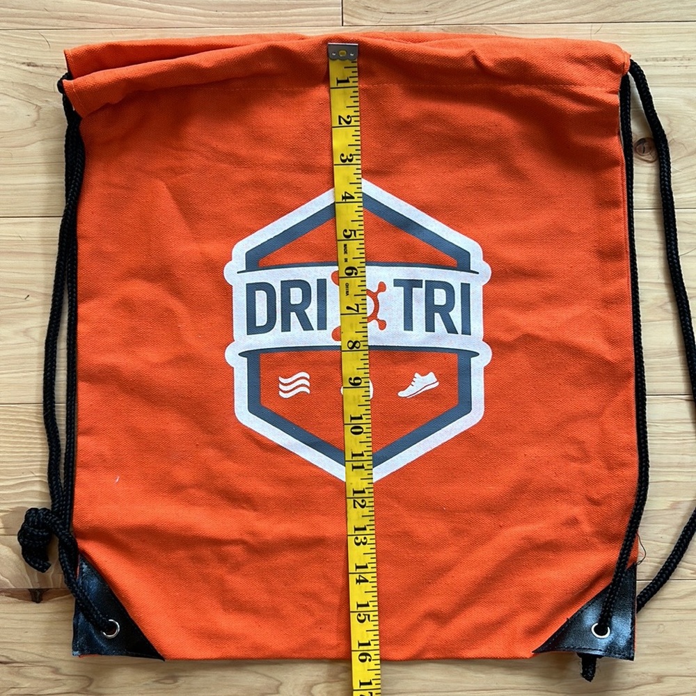 OrangeTheory Dri Tri Drawstring Backpack - Picture 3 of 4